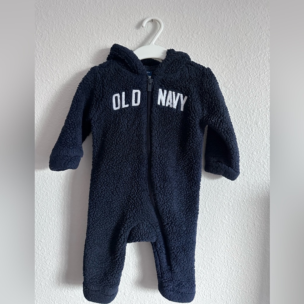 Old Navy dark blue winter one piece